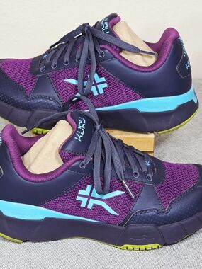 Kuru Quantum 2 Women's 6.5 M Electric Grape Purple Walking Sneakers Kurusole
